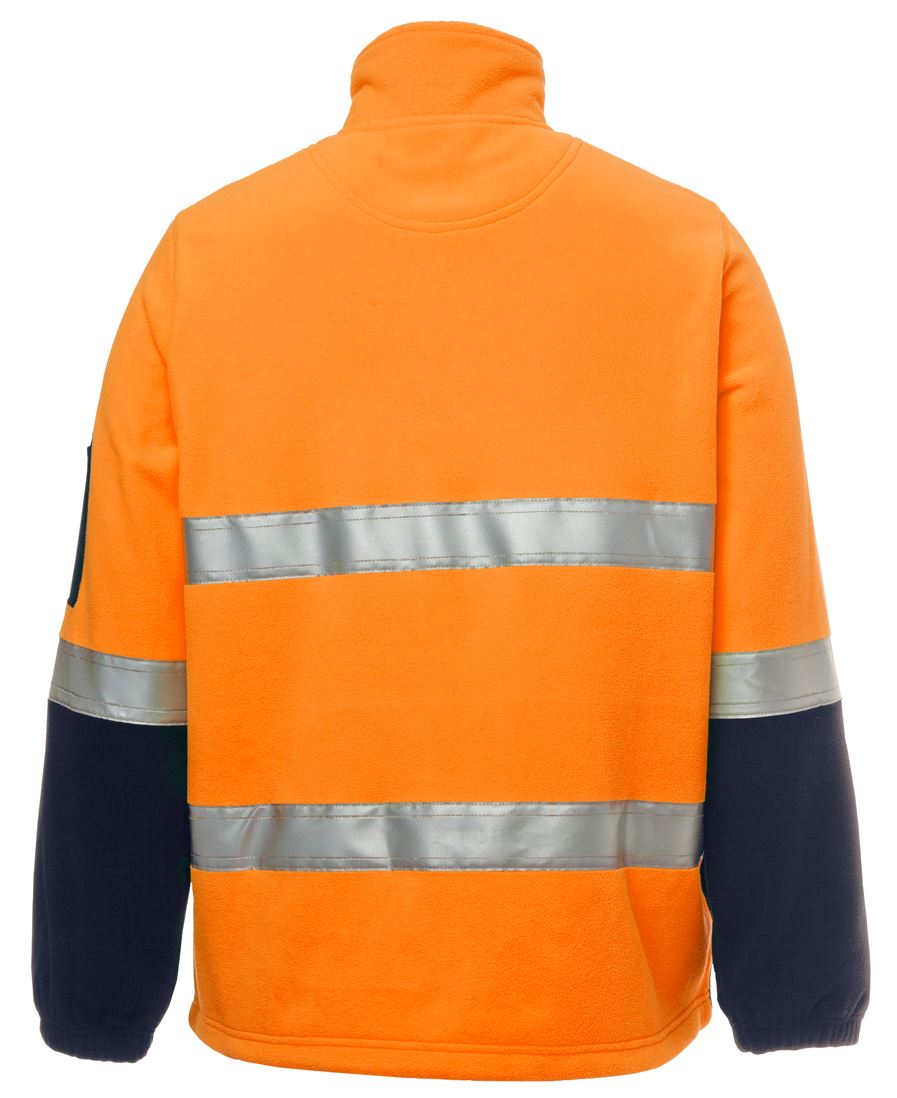 HI-VIS (DAY+NIGHT) 1/2 ZIP POLAR (Add Your Logo) - Image 4