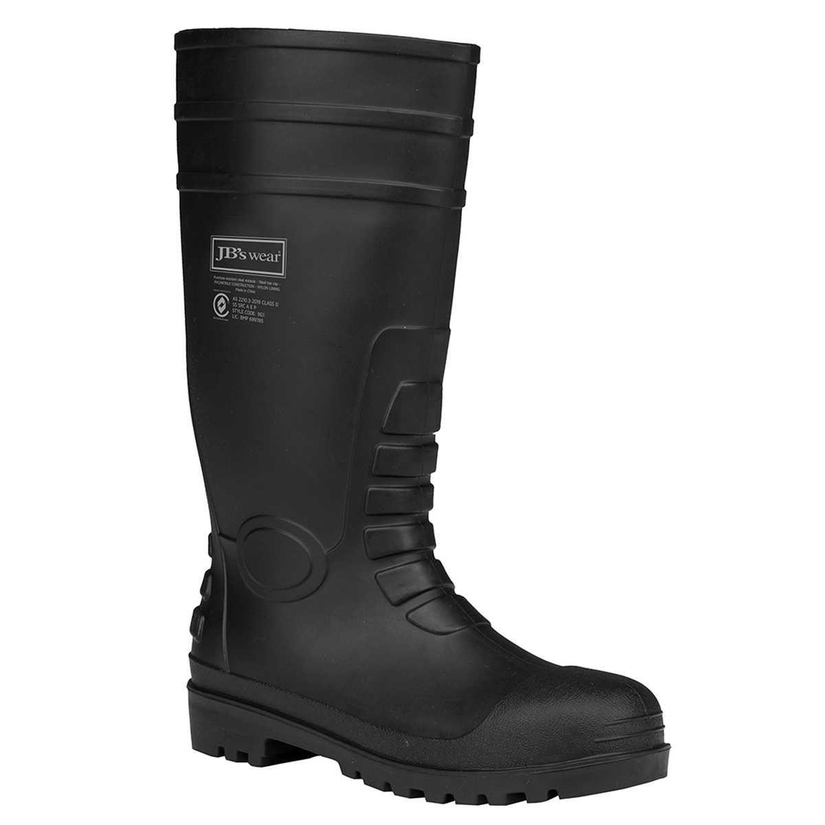 STEEL TOE CAP AND STEEL PLATE GUMBOOT